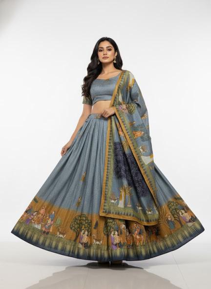 Artriddhs Dola silk D NO DEGITAL 21 Lehenga choli manufacturer in Surat